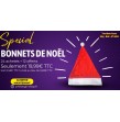 24 Bonnets Noël Velours +12 offerts