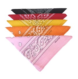 Bandana rouge 53 x 53 cm