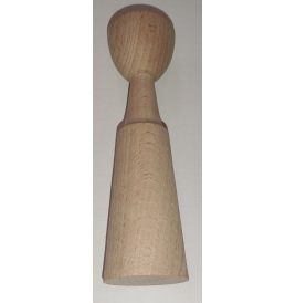 Bougeoir en bois diamètre 40 mm x 140 mm