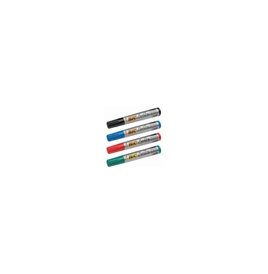 Marker 2000 permanent Bic Couleurs au choix