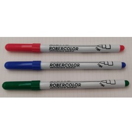 Bte 12 marqueurs Giotto  Vert pte 2.7 mm