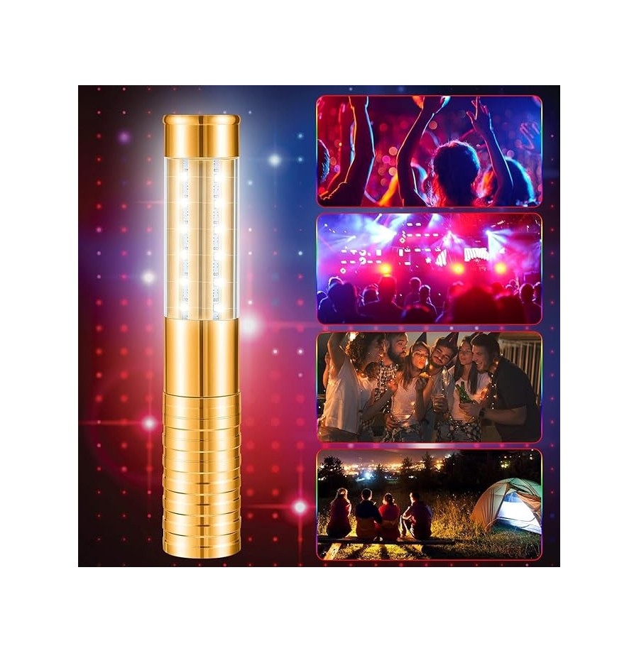 Bâton stroboscopique (36 leds blanches et 3 modes de fonctionnement)