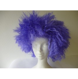 Perruque afro orange