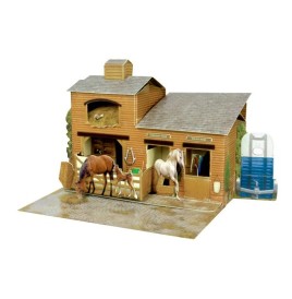 Maquette en carton  3D Pop-up Place de Santoro