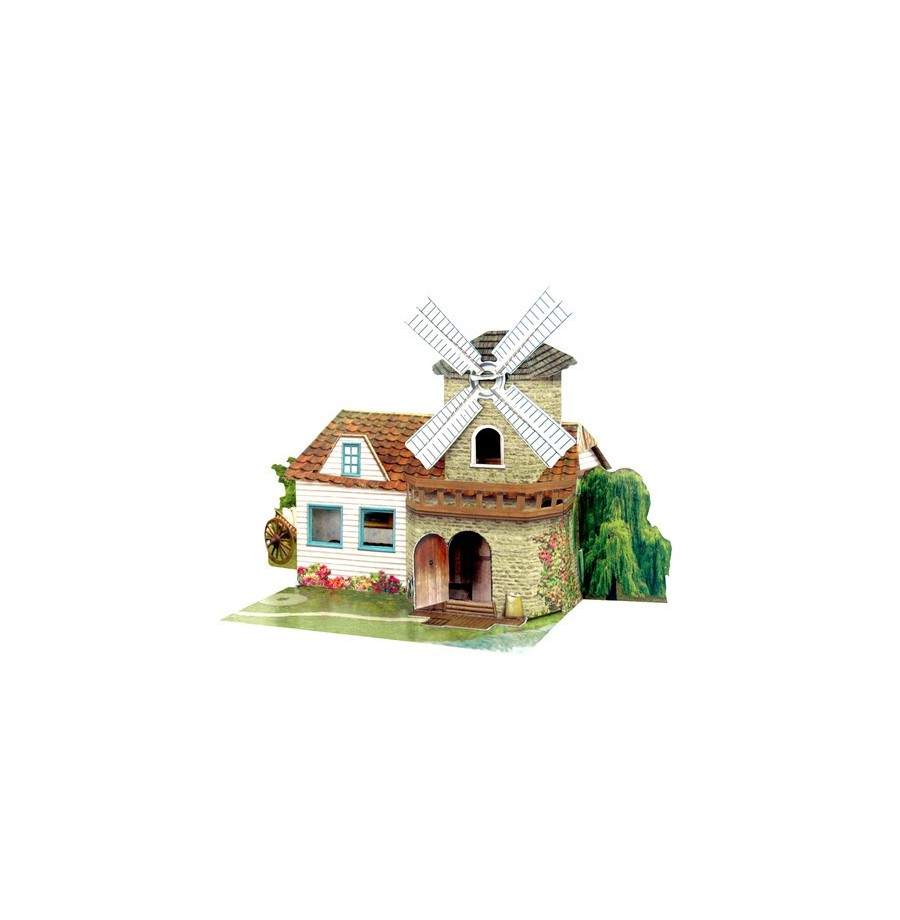 Maquette en carton 3D Pop-up Place de Santoro Maquette en carton 3D Pop-up Place de Santoro