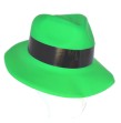 Chapeau gangster rose pvc