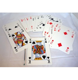 Jeu de 54 cartes  XXL  20 x 28 cm