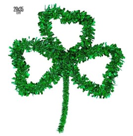 Décor Trèfle Saint Patrick 33X33 cm