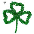 Décor Trèfle Saint Patrick 33X33 cm