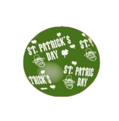 Ballon géant St Patrick diam 86cm l'unité