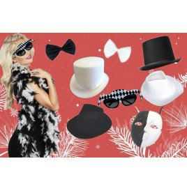 LOT   NOIR et BLANC   (35 articles)