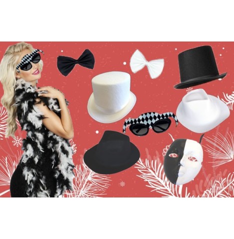 LOT   NOIR et BLANC   (35 articles)