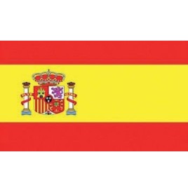 Drapeau Espagne 90 x 150 cm gainé - Décoration  pas cher