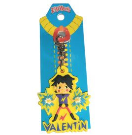 Zips amis aux couleurs vives et branchés à accrocher ou l'on veut.