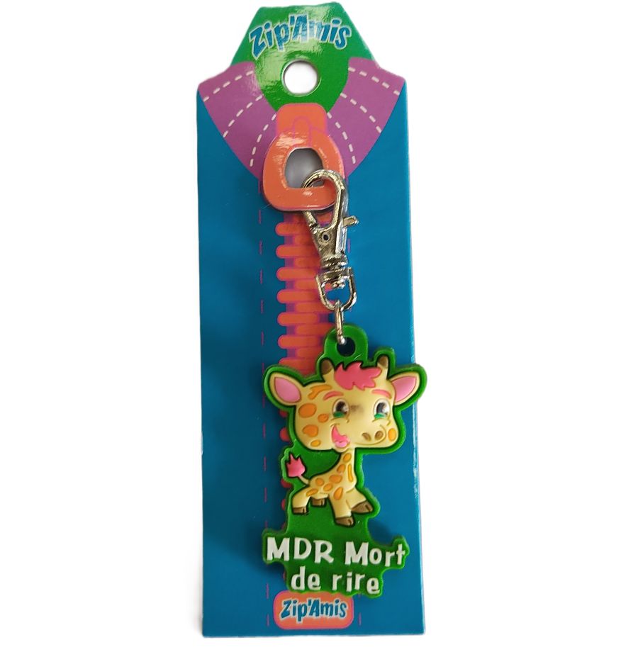 Porte-clés Zip'Amis Expressions diverses