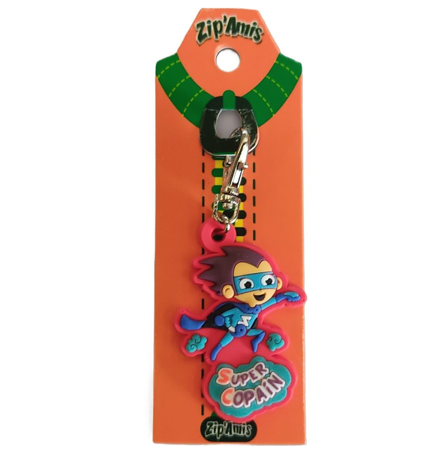 Porte-clés Zip'Amis Expressions diverses
