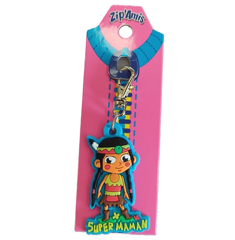 Porte-clés Zip'Amis Expressions diverses Porte-clés Zip'Amis Expressions diverses