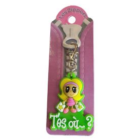Zips amis aux couleurs vives et branchés à accrocher ou l'on veut.