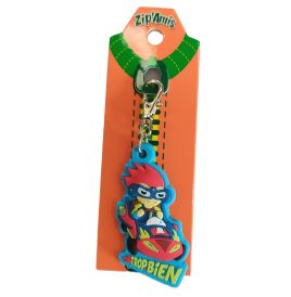 Zips amis aux couleurs vives et branchés à accrocher ou l'on veut.