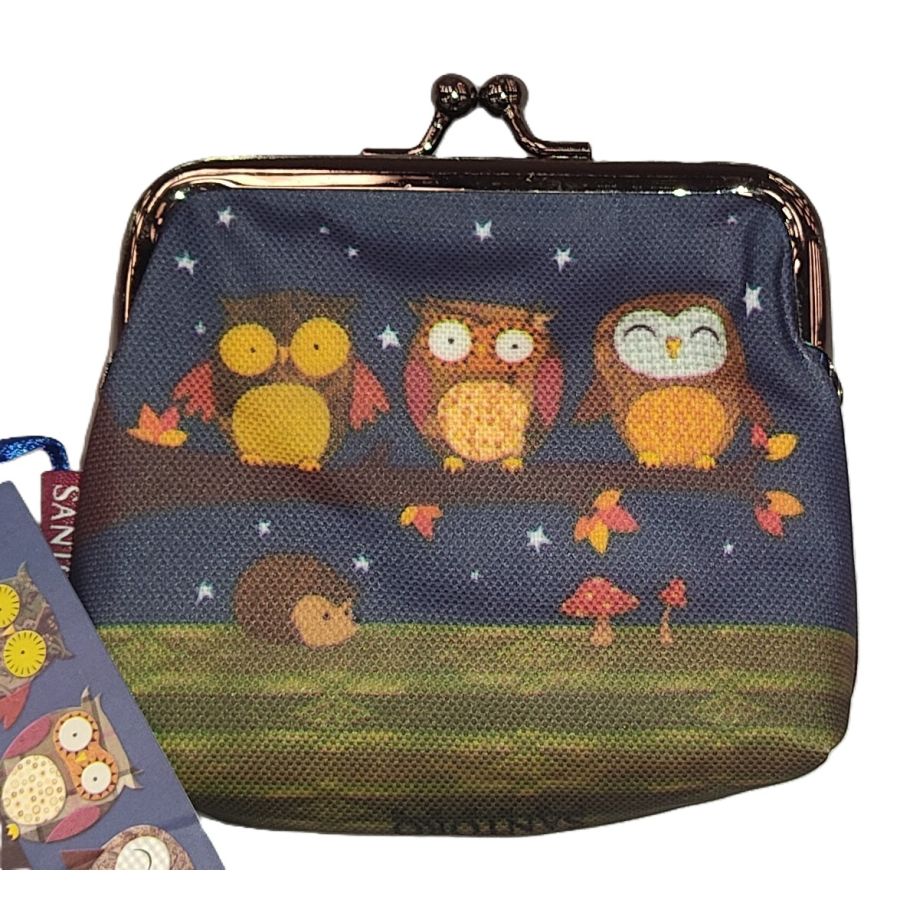 Porte-monnaie vintage 11x11 cm