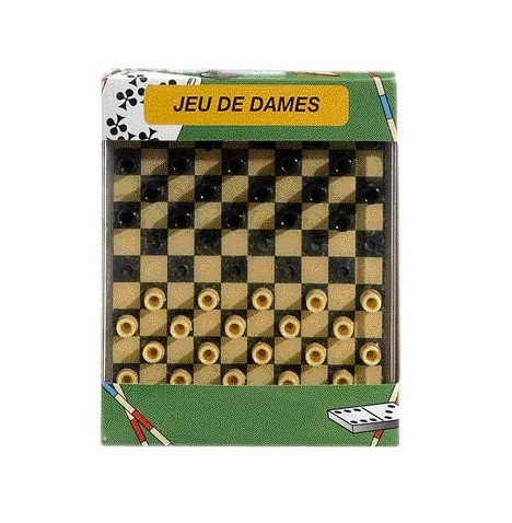Jeu de voyage 'dames' 17 x 13 cm
