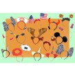 Lot de 20 Serre-Têtes Fun Assortis – Ambiance Garantie Lot de 20 Serre-Têtes Fun Assortis – Ambiance Garantie
