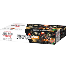 Feu d'artifice FIRE CLUB KUNTAO 200 TIRS