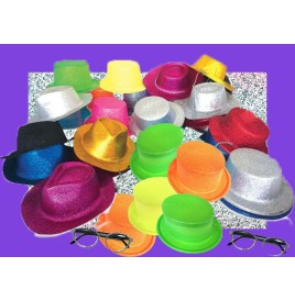 Lot  Chapeaux Pailletés Assortis – Accessoires Fête & Spectacle