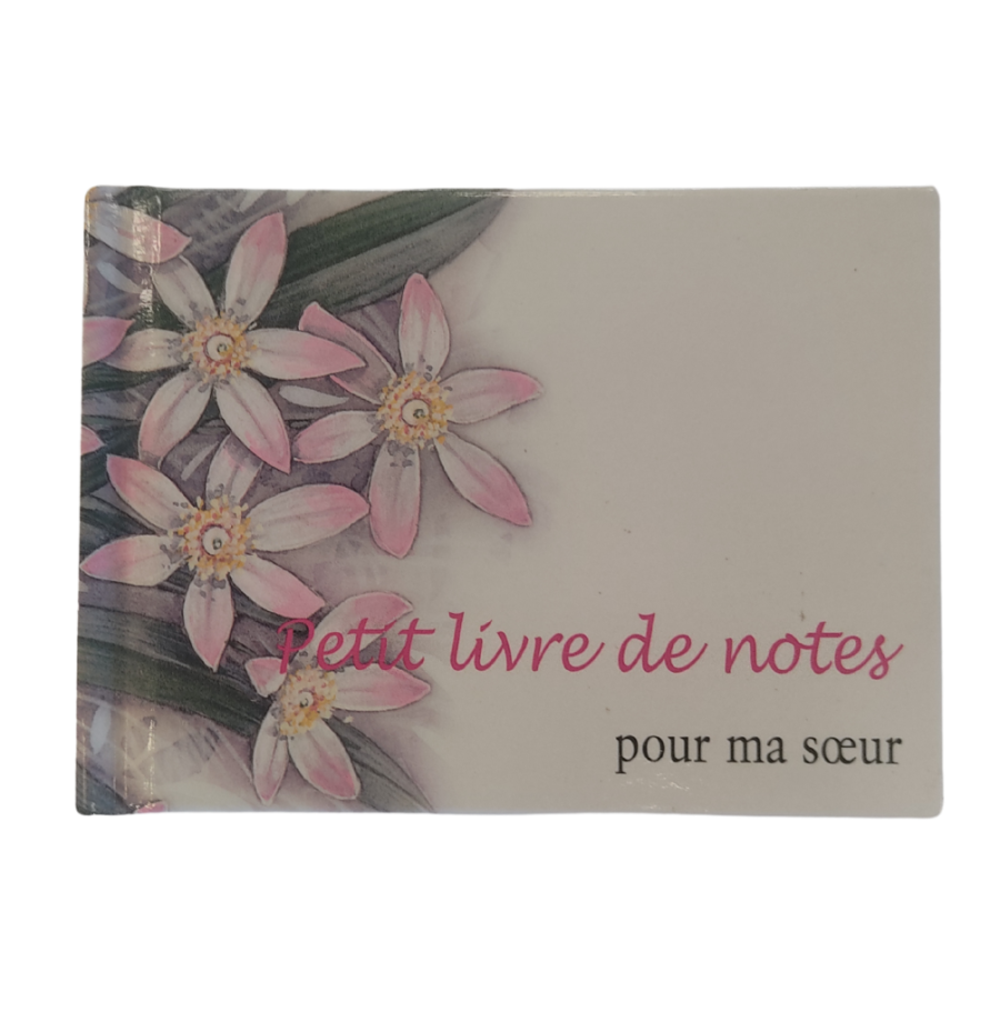 Carnet "pour ma Soeur " Carnet "pour ma Soeur "