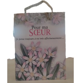 Sac Cadeau "pour ma soeur"