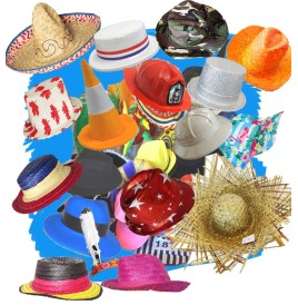 Lot de  chapeaux originaux : soirée tête de ouf garantie !