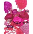 Lot rose festif : accessoires girly pour ambiances pleines de fun Lot rose festif : accessoires girly pour ambiances pleines de fun