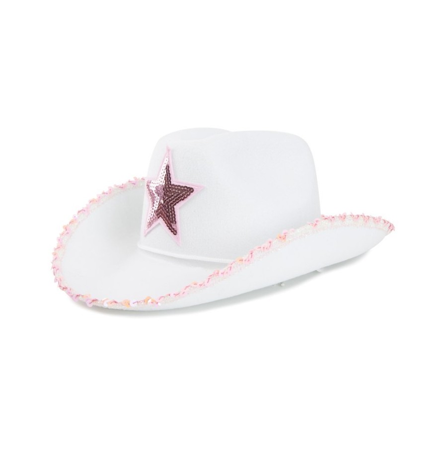 Chapeau Cow Girl Pink Star Chapeau Cow Girl Pink Star