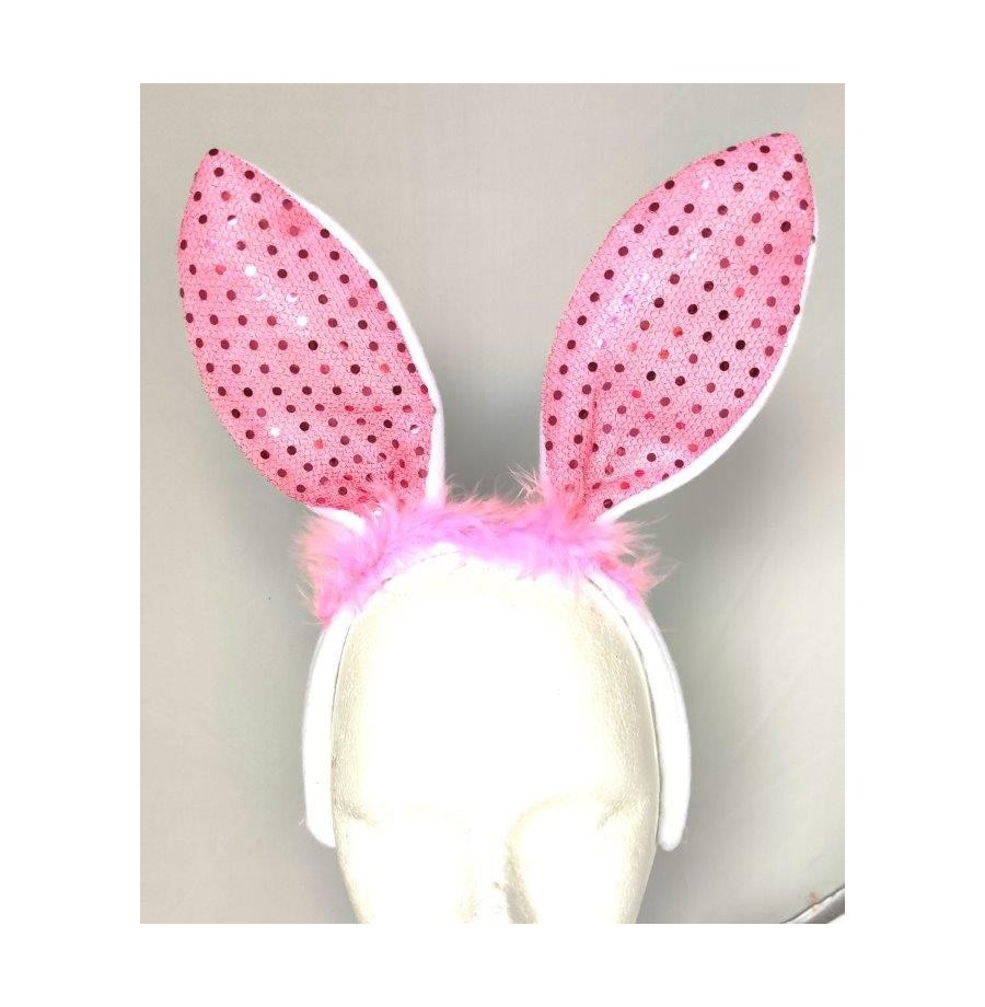 Serre-tête bunny rose Serre-tête bunny rose