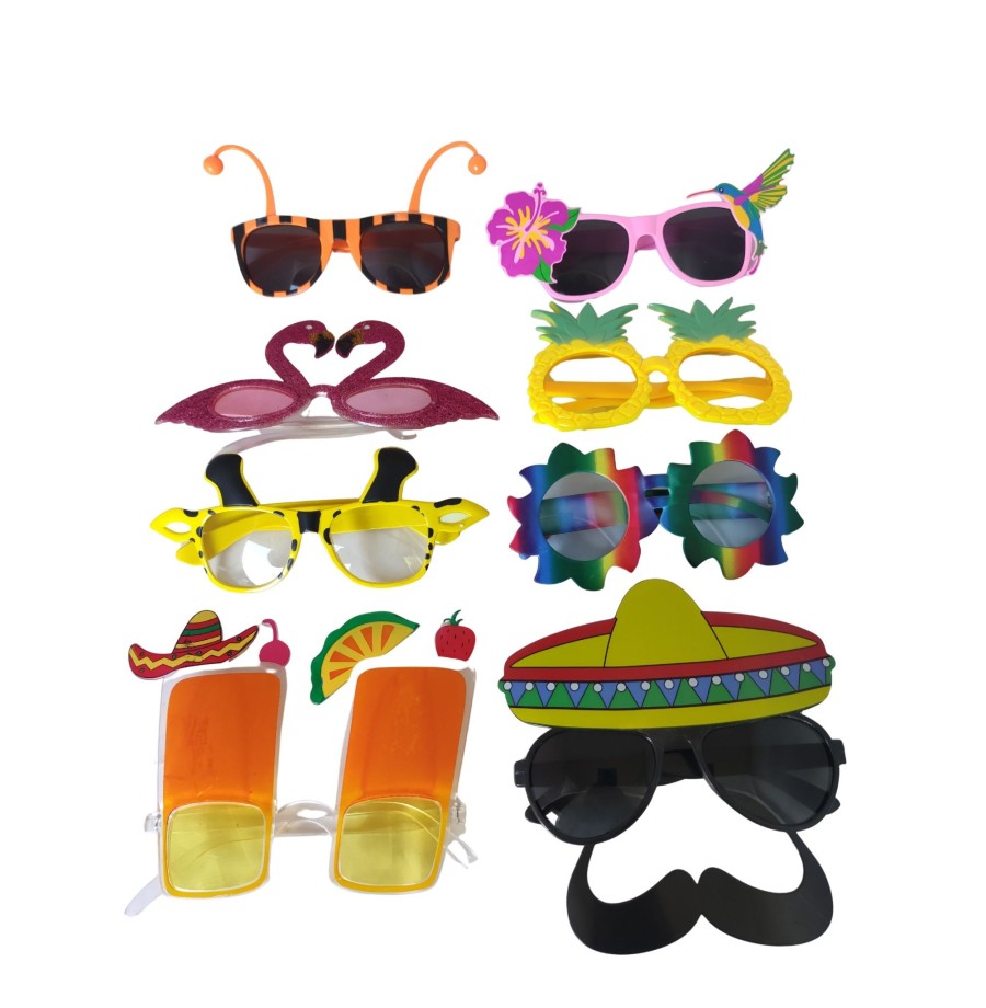 Lot 8 lunettes estivales fun Lot 8 lunettes estivales fun
