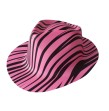Chapeau zébrés fluo pvc Couleurs au choix Chapeau zébrés fluo pvc Couleurs au choix