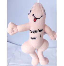 Peluche Zizi vibreur 18 cm - Sexy  pas cher