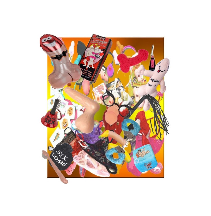 Lot de Kdos Sexy Fun & Coquin pour Soirée Déjantée