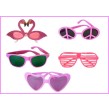 15 paires de Lunettes Rose 15 paires de Lunettes Rose