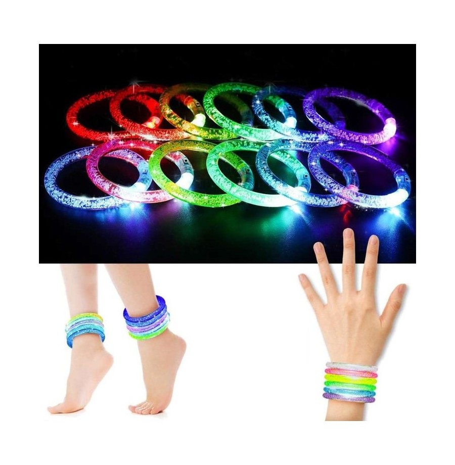 Boîte de Bracelets LED – Accessoires Lumineux pour Fête