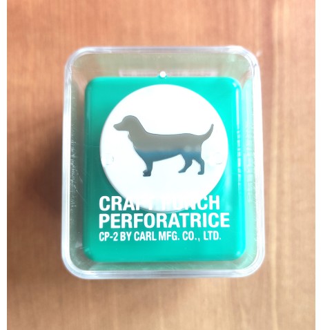 Perforateur à poussoir motif chien
