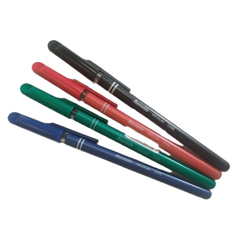 Stylo bille Reynolds médium 048 le lot de 4