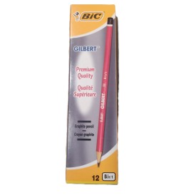 Boite 12 crayons graphite B 'Gilbert'