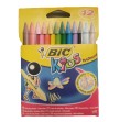 Etui 12 crayons de cire plasticdécors triangle Conté