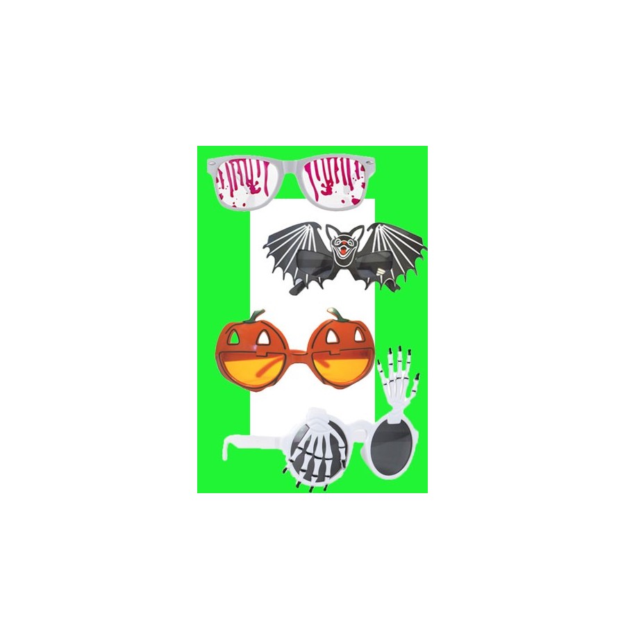 lot de 21 Lunettes Halloween
