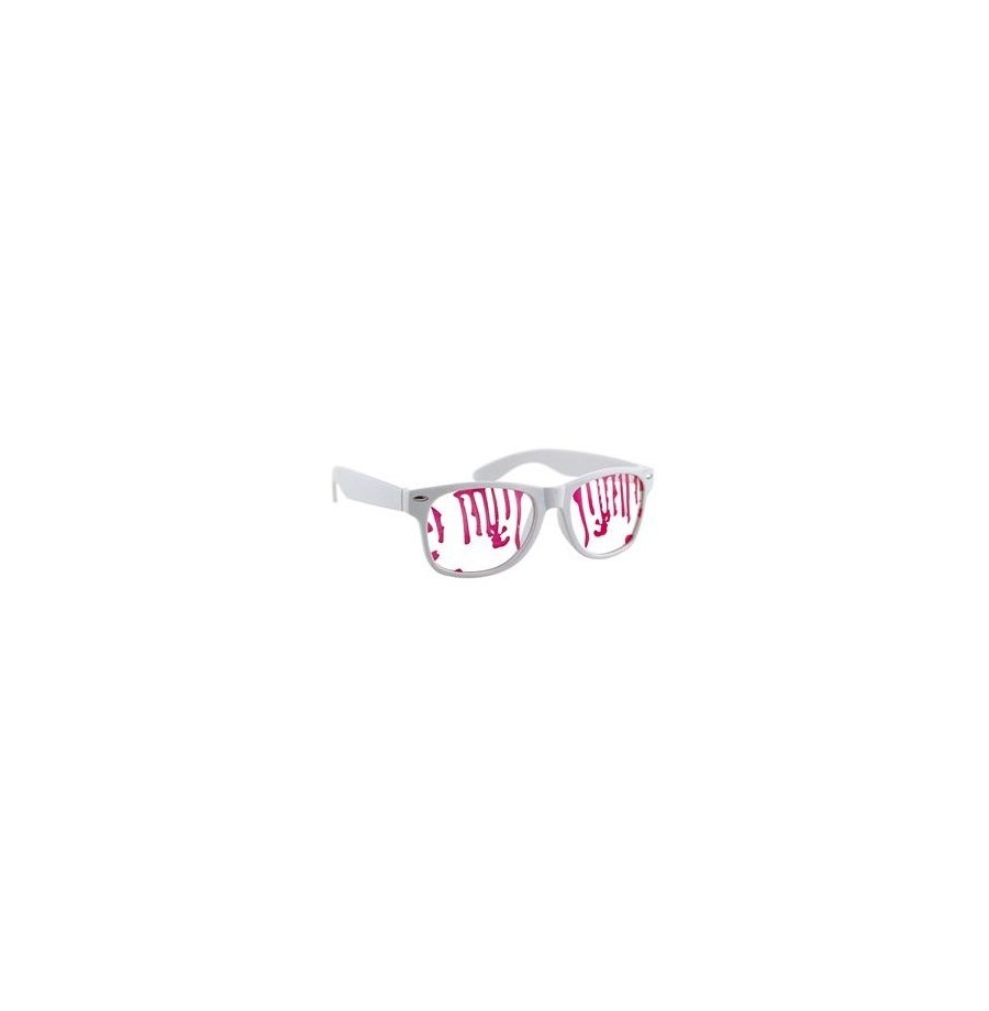 Lunette verres ensanglantés Lunette verres ensanglantés