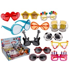 24 Paires de Lunettes Fun