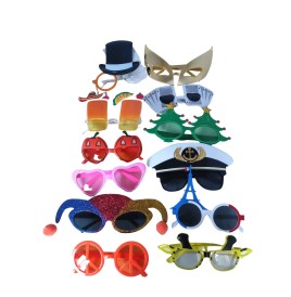 Lot 12 Lunettes Originales – Accessoires Déjantés pour Soirées & Jeux