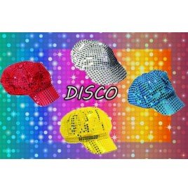 Lot 30 casquettes disco ✨ bleu, rouge, or et argent
