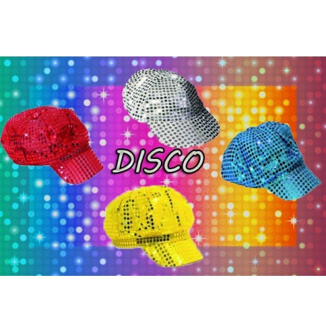 Lot 30 casquettes disco ✨ bleu, rouge, or et argent